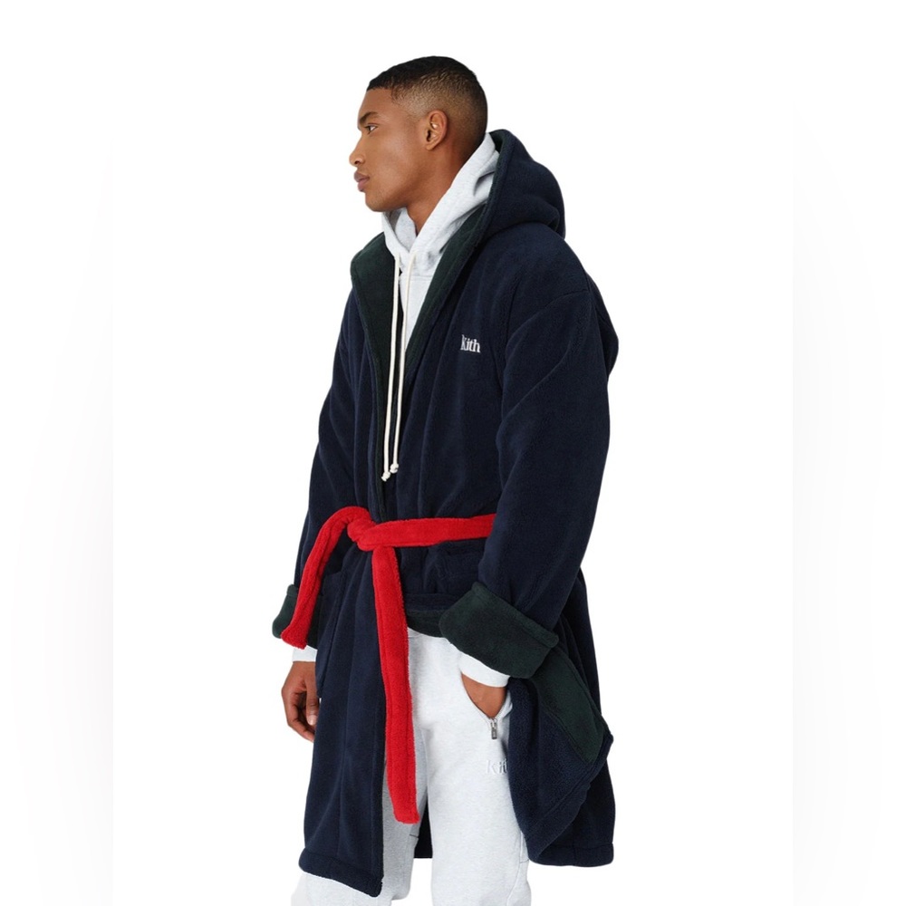 Serif Fleece Robe - Kith
